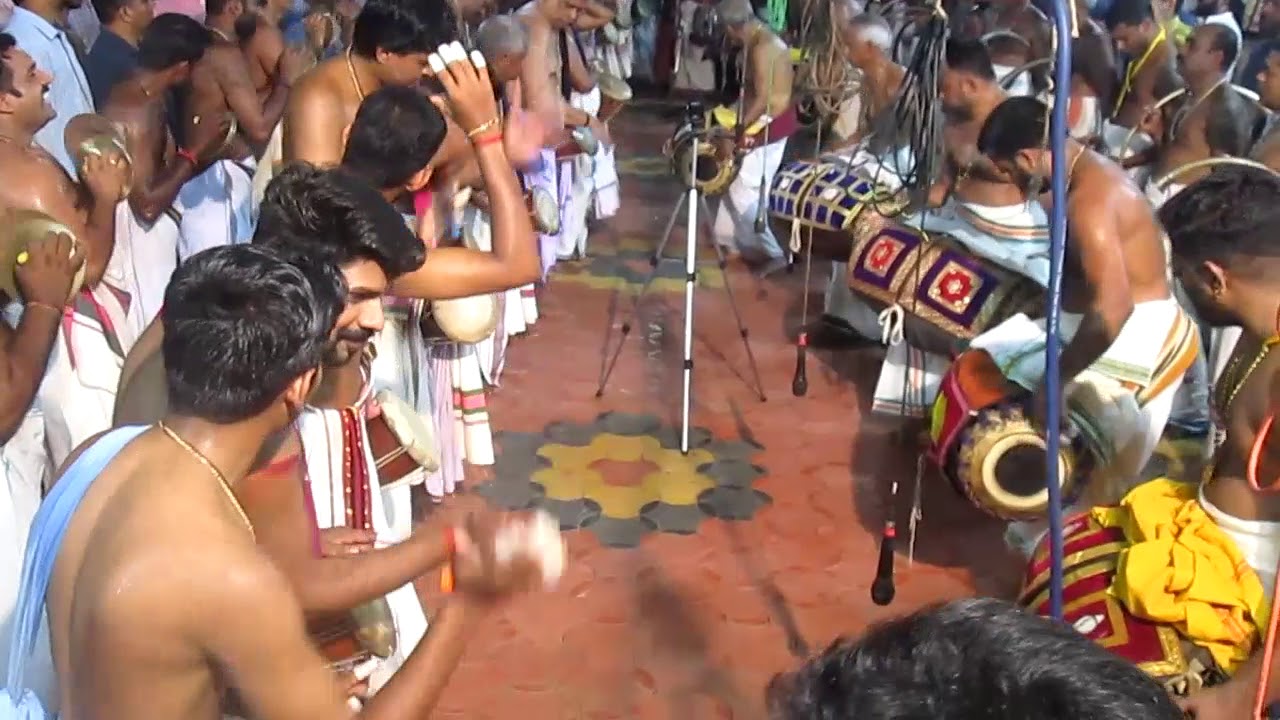 Kalady Panchavadyam 2018 - Edakalam Kalaasam
