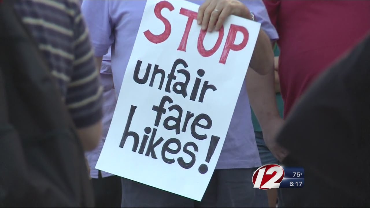 Bus riders protest against possible RIPTA fare hikes