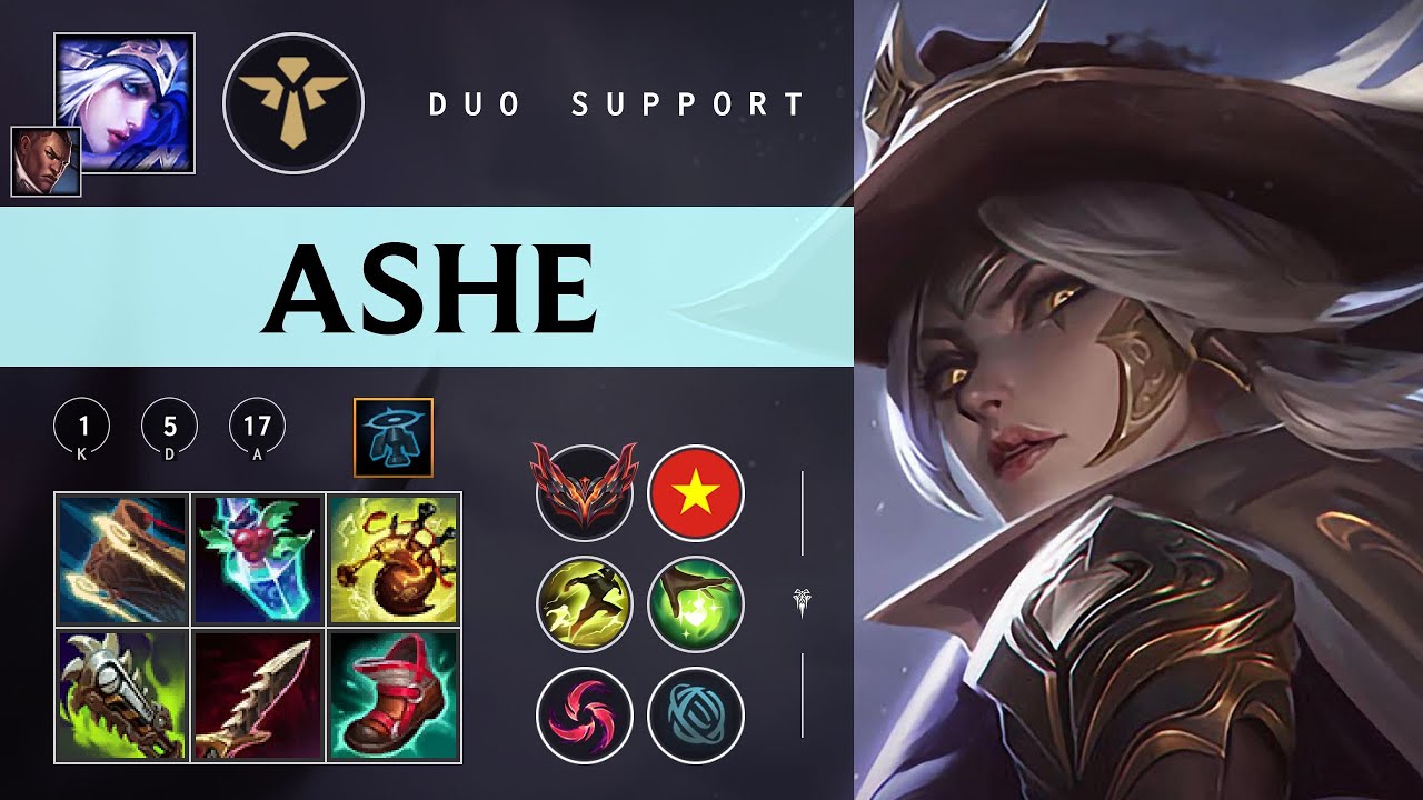Ashe Support vs Nami - VN Grandmaster Patch 26.01