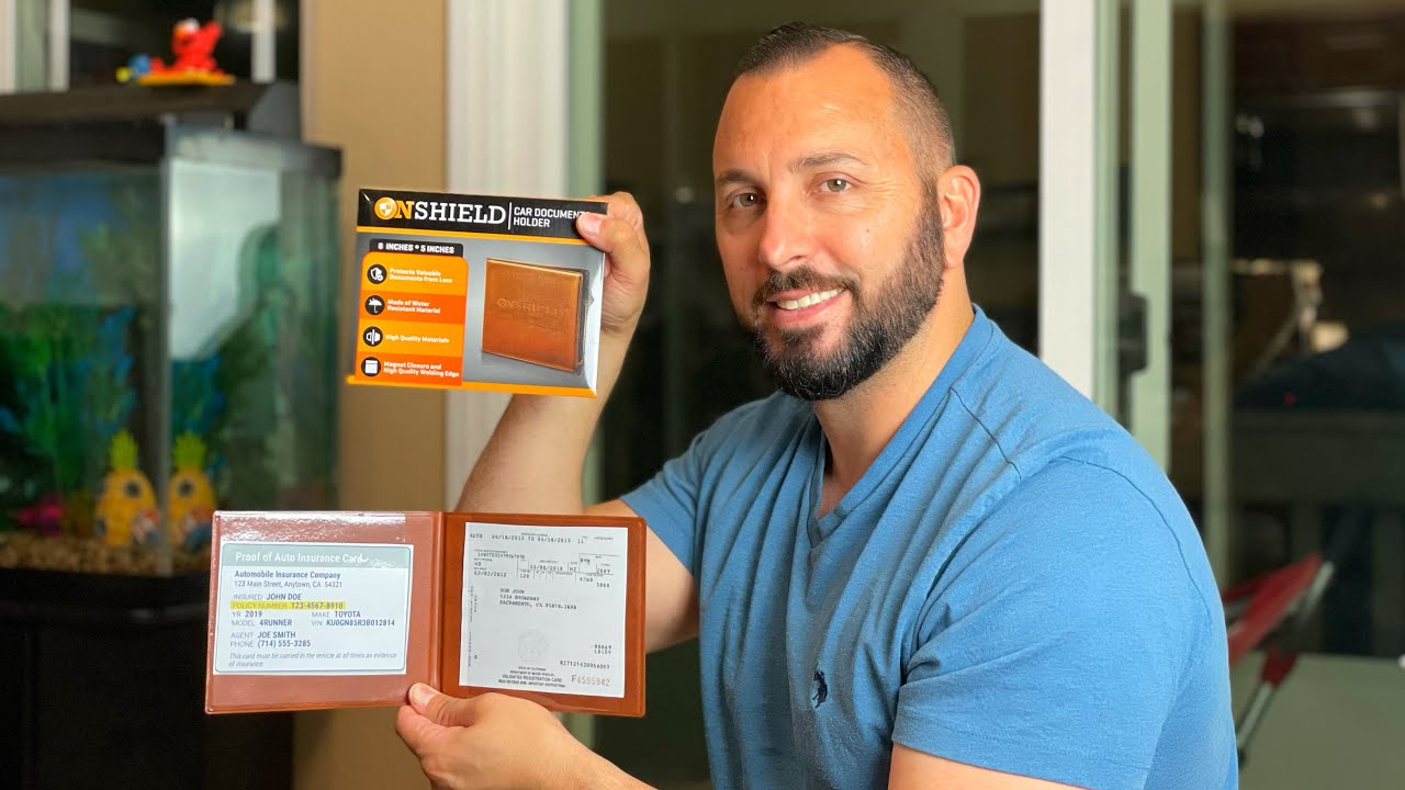 Car Document Holder Review (for Insurance and Registration)