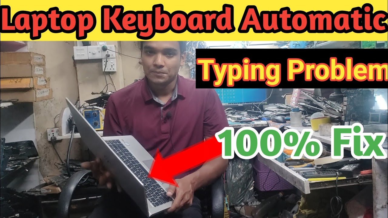 Laptop Keyboard Automatic Typing Problem Fix | Easy Solution 100%