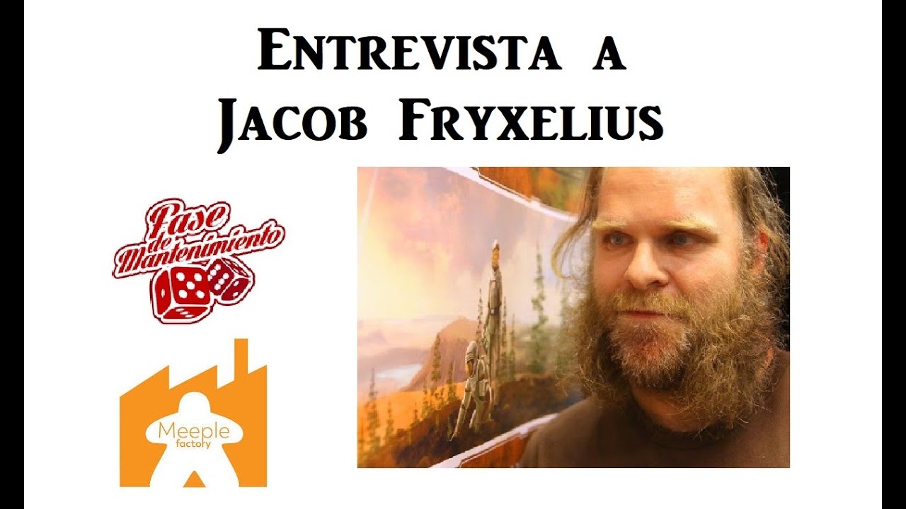 Entrevista a Jacob Fryxelius (Meeple Factory - Ficzone 2019)