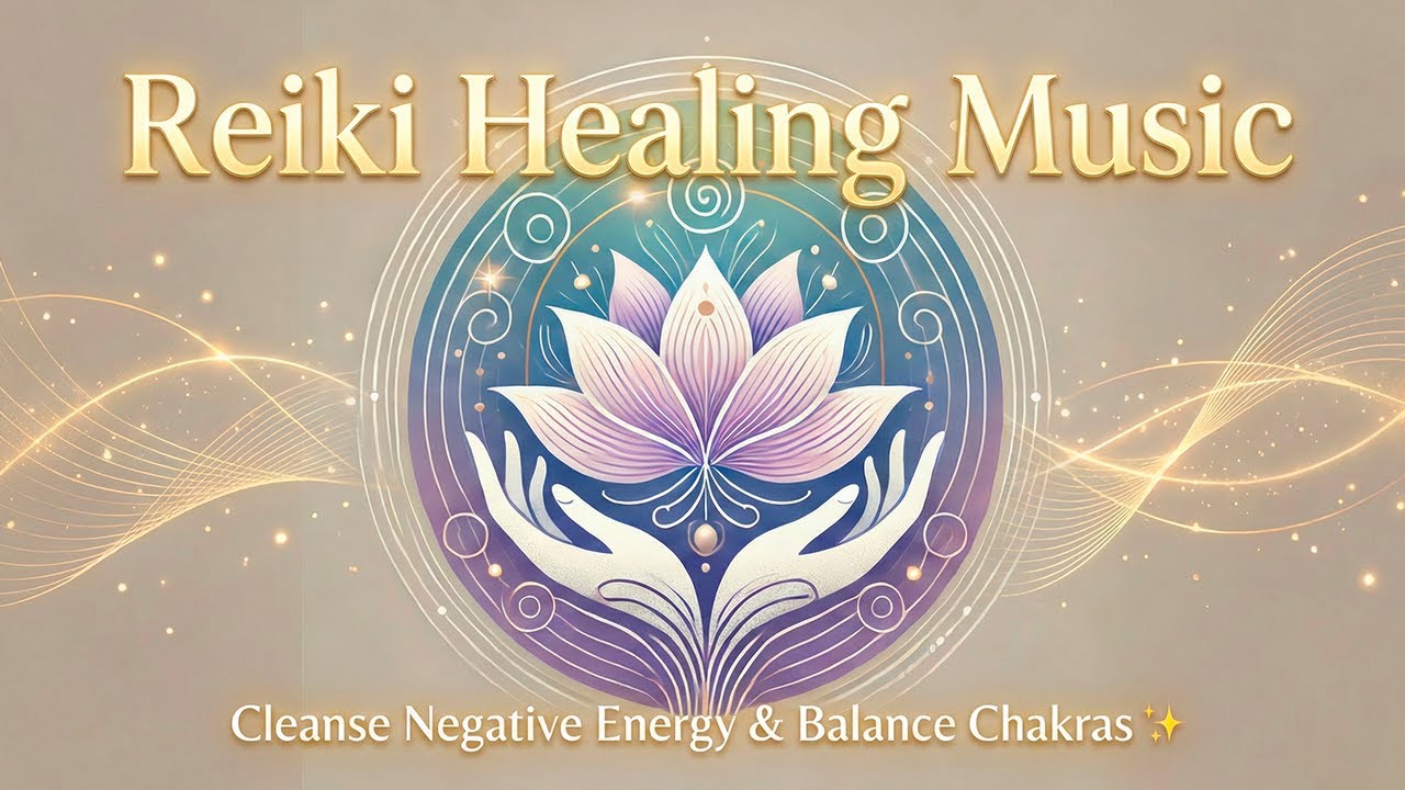 Reiki Healing Music: Cleanse Negative Energy & Balance Chakras ✨