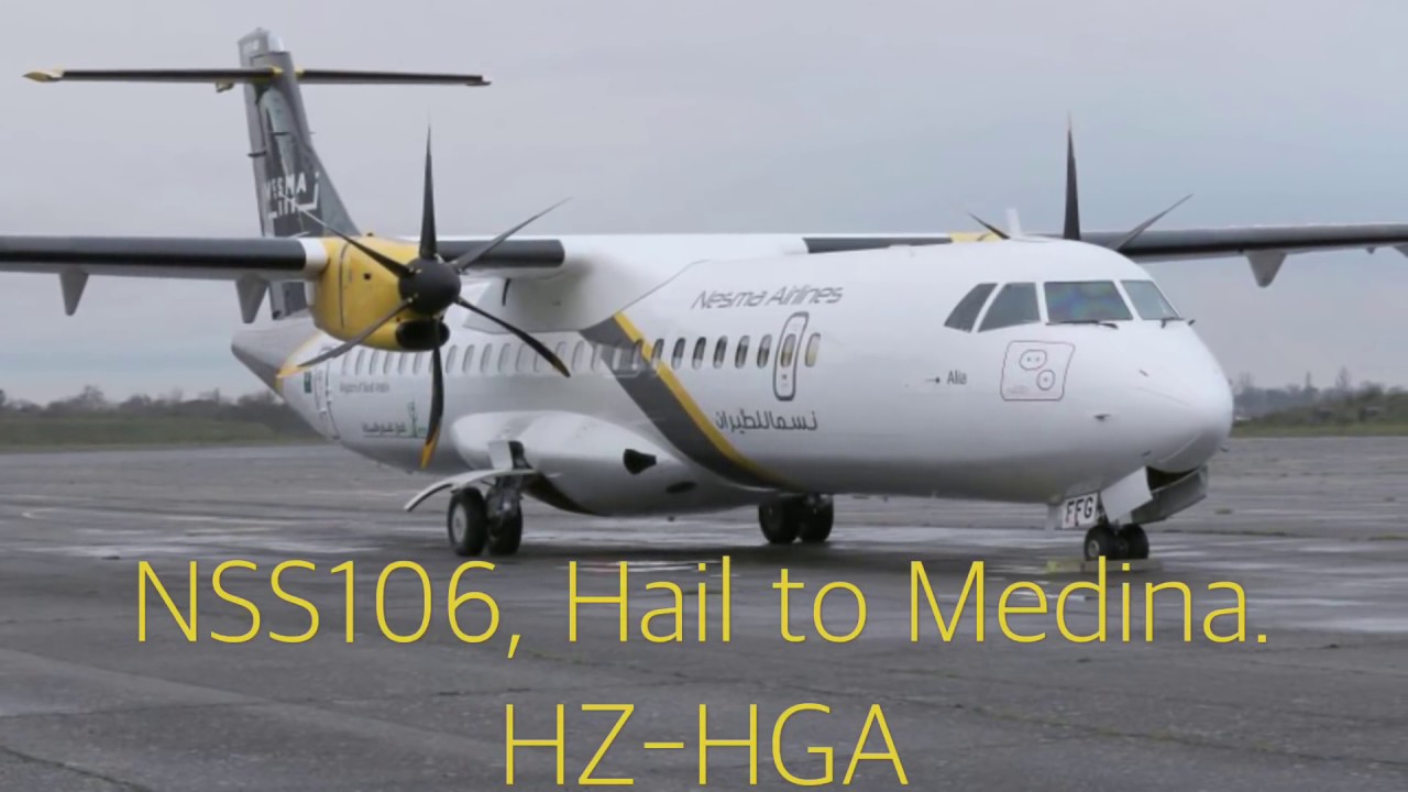 Nesma Airlines ATR 72-600 Flight
