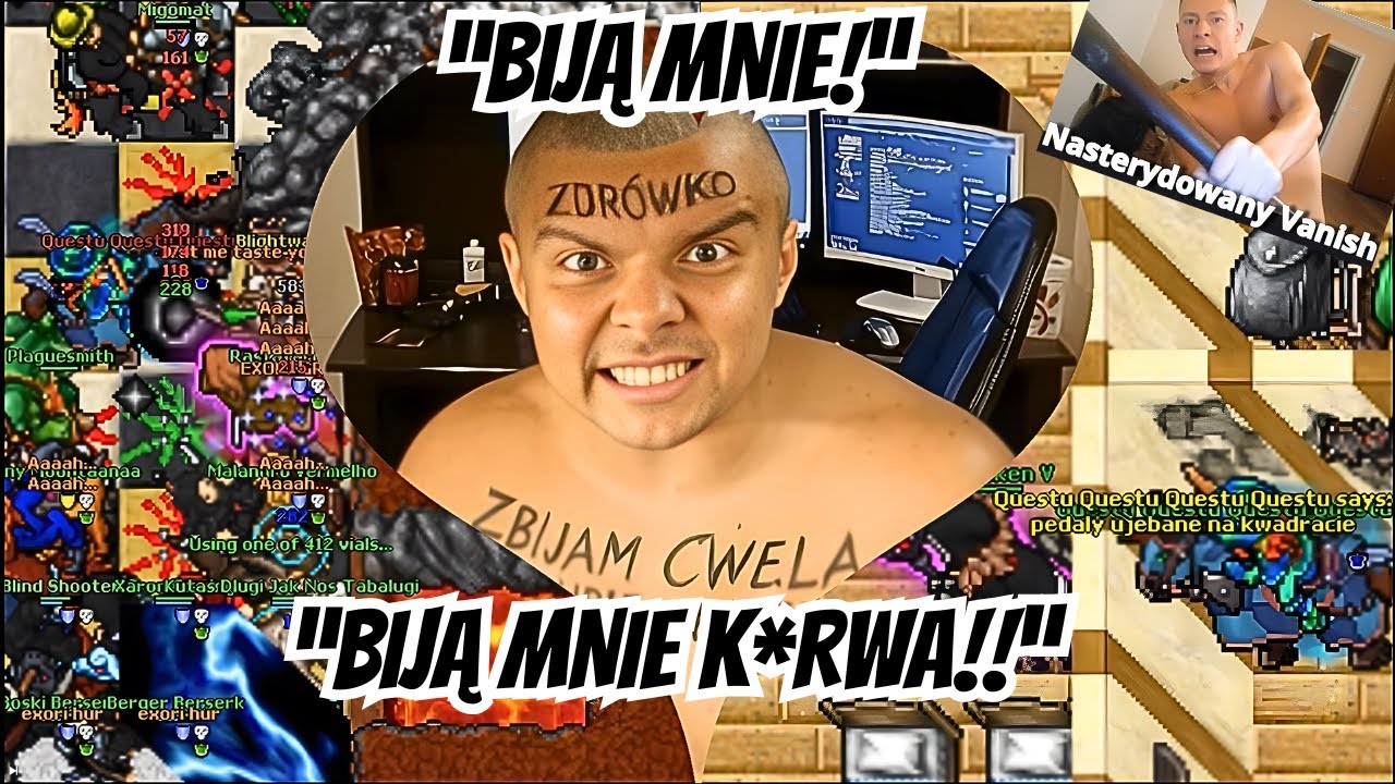 Realera Patostreamer 👉QUESTU🥴 (ZDR&Oacute;WKO): Biją mnie k*rwa!!