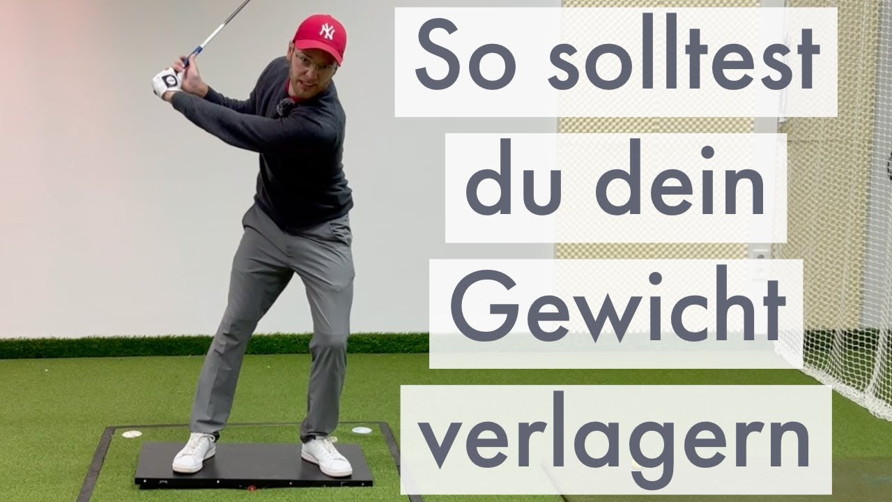 Die Gewichtsverlagerung richtig lernen mit dieser Übung