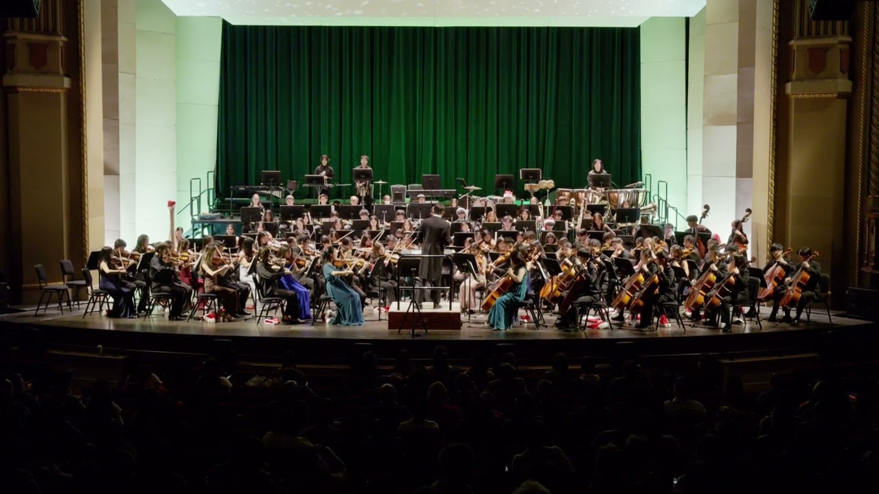 Frederick Delius: Sleigh Ride, Golden State Youth Orchestra, Dr. Yun Song Tay, Conductor