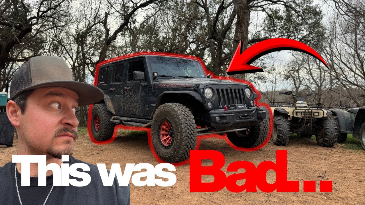 My Jku was almost a 3 wheeler!!