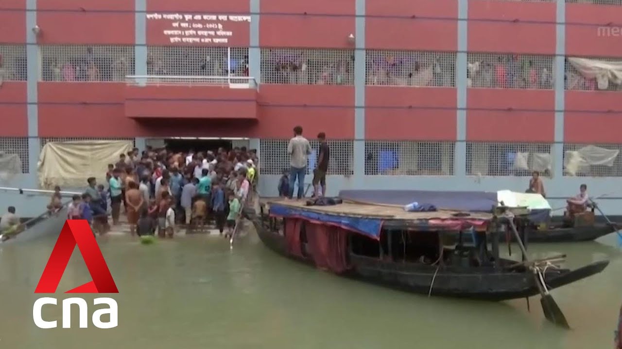 Floods in India and Bangladesh displace more than 9 million people, kill dozens