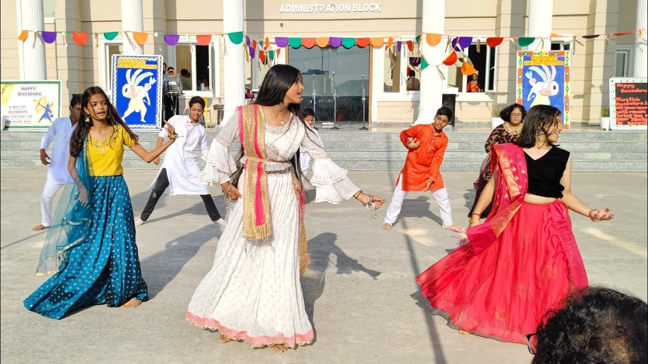 GD Goenka public school Darbhanga|| Durga Puja 🥰 dance performance 🌿🥰