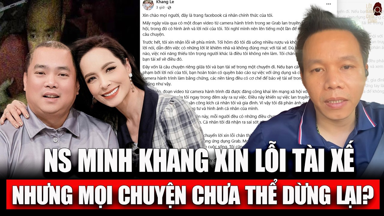 Chính Thức: Nhạc Sĩ Minh Khang Xin Lỗi Tài Xế Taxi – Nhưng Mọi Chuyện Chưa Dừng Lại?