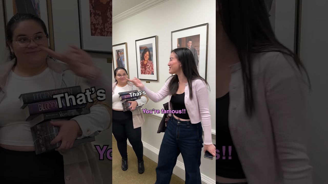 Chloe Gong is OFFICIALLY a celeb at Simon & Schuster!