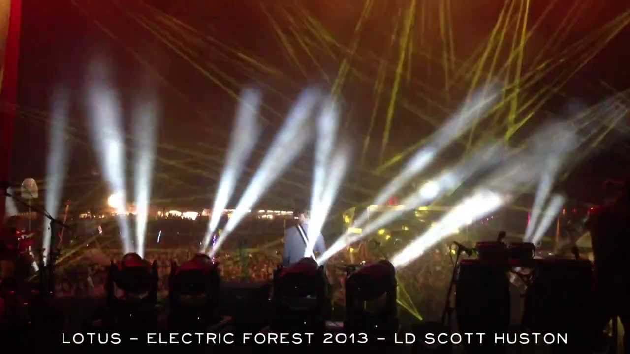 Martin MAC Viper AirFX with Quadray Lens - Electric Forest 2013 - Lotus