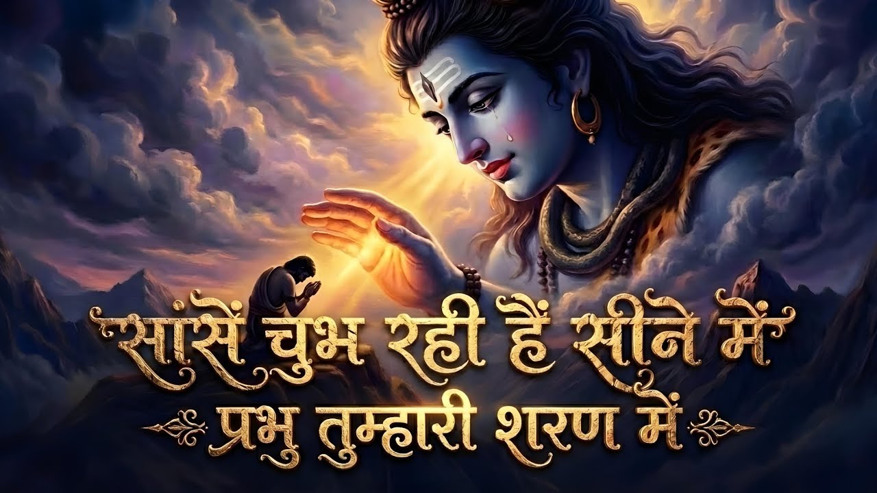 सांसें चुभ रही हैं सीने में | 🥺 Emotional Mahadev Bhajan | 2026 #new #song #trending 