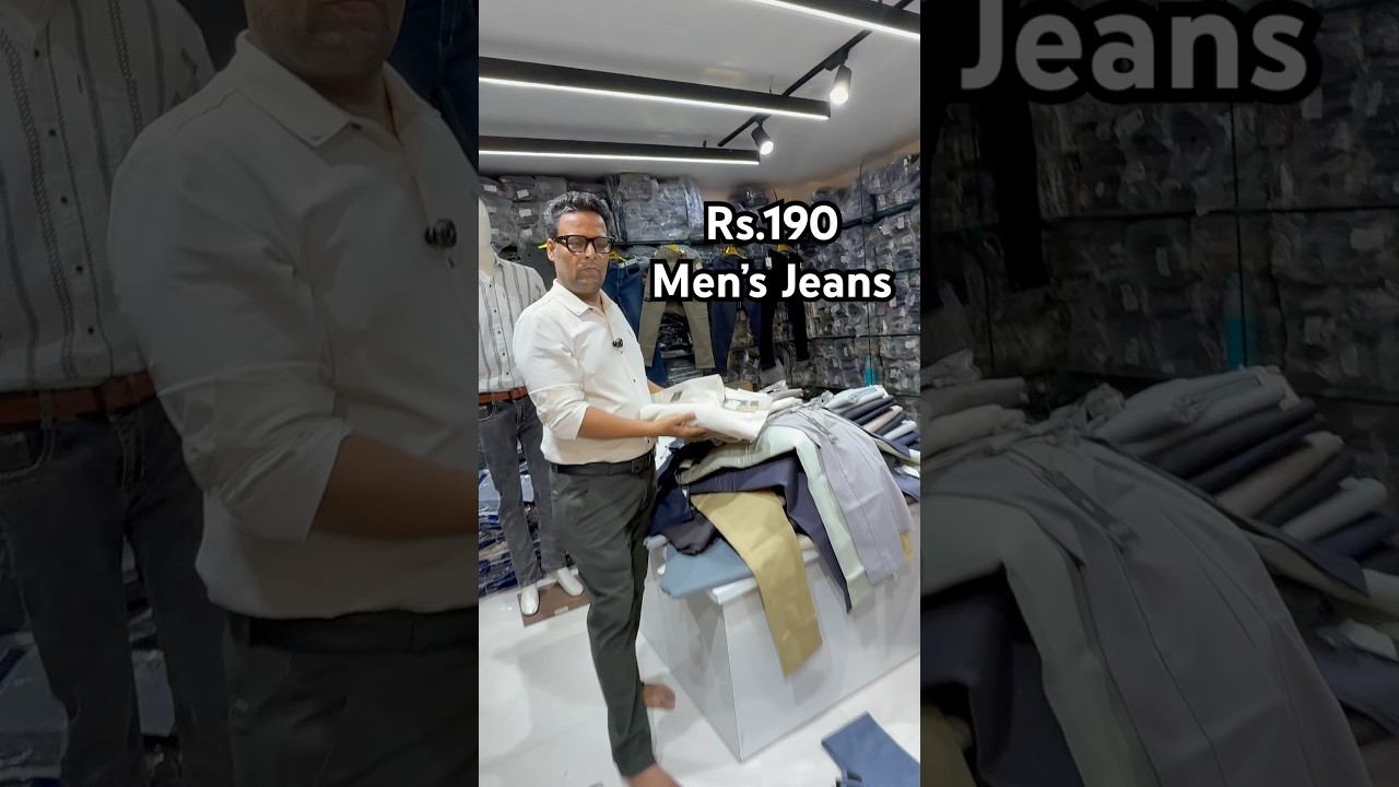 Mens Jeans Rs.190 #sanjeevcollection #kanpur #manufacturer #wholesale