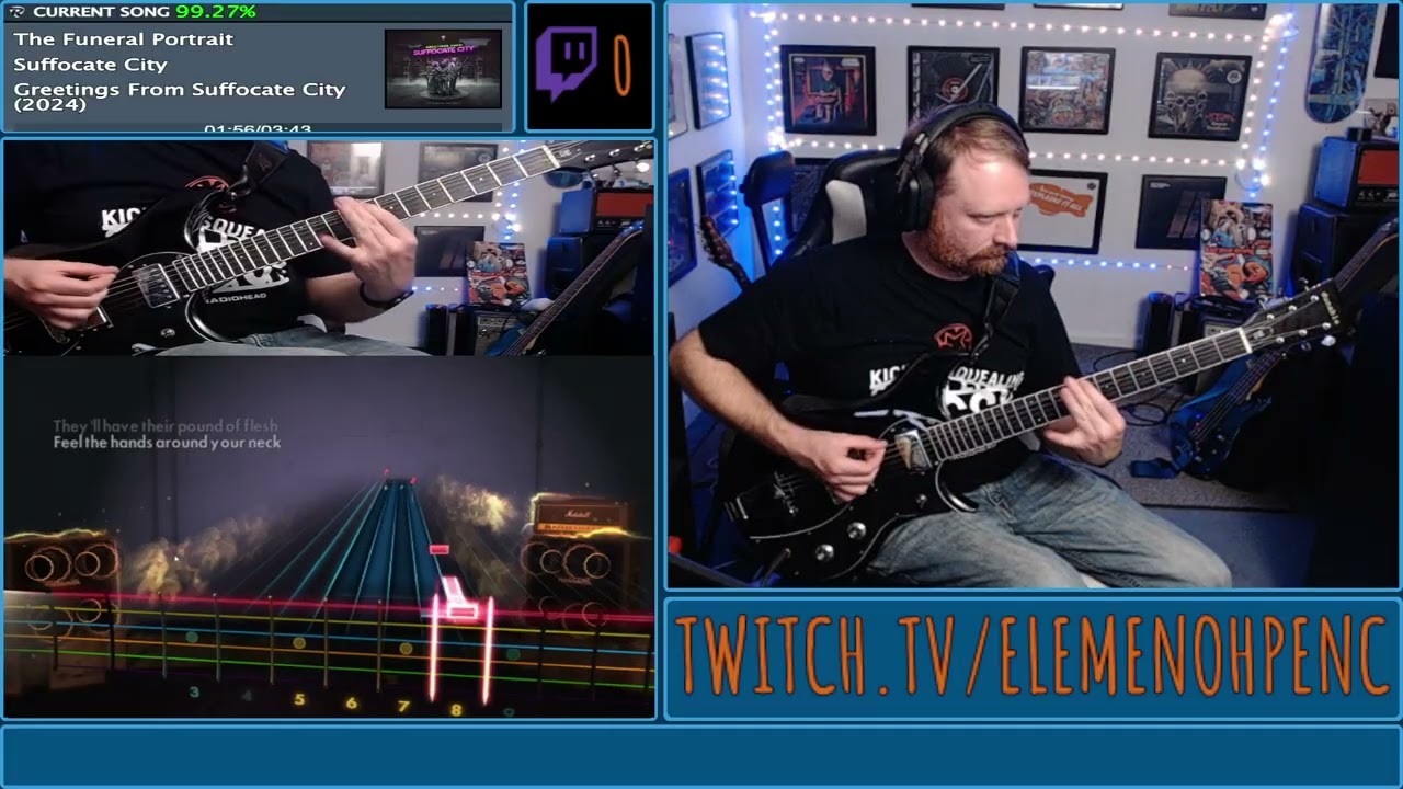 [ROCKSMITH CDLC] The Funeral Portrait - Suffocate City (ft. Spencer Charnas) (Lead 98.83%)