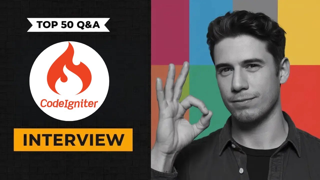 🚀 **Master CodeIgniter Interview: Complete Question & Answer Guide 2024!** 💻