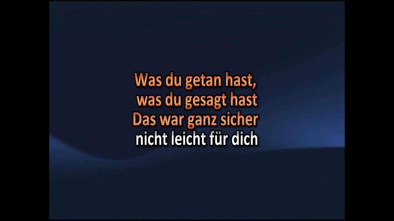 Nena   Liebe Ist   Karaoke