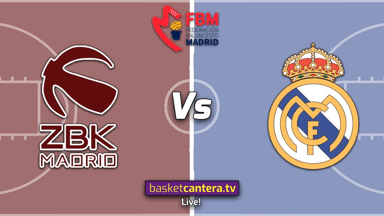 #Directo U18M  ZENTRO BASKET vs REAL MADRID.- Liga Junior FBM (Temp. 2025/26)