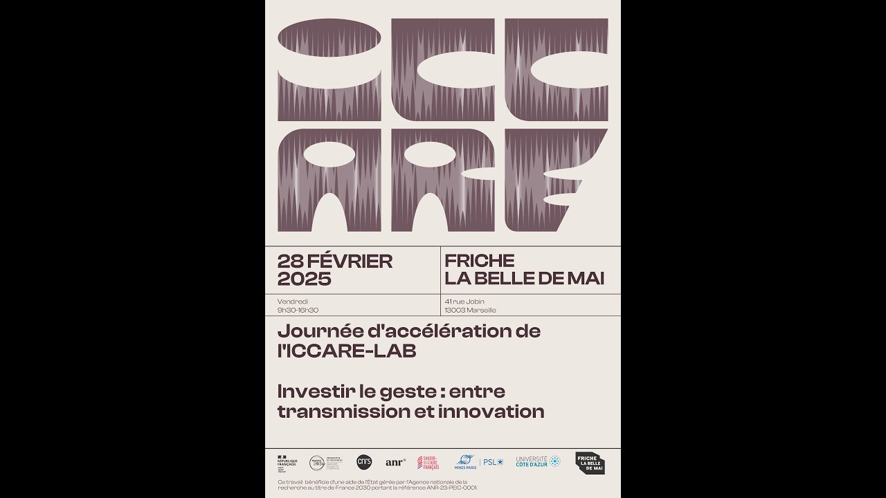 [MÉTIERS D'ART ET DE MODE] Investir le geste : entre transmission et innovation