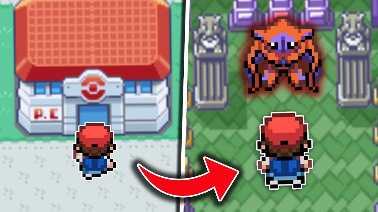 Pok&eacute;mon ROJO FUEGO pero el MAPA es ALEATORIO