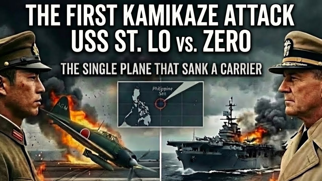 Untold Story of the WW2 Pacific War &ndash; When a Kamikaze Plane Sank an American Aircraft Carrier