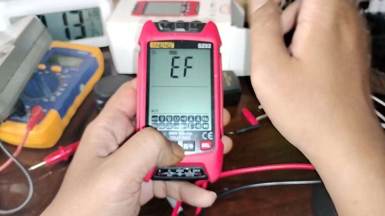 AVO Meter Keren dan Kekinian - Aneng SZ02 Multimeter Digital Smart Burn NCV