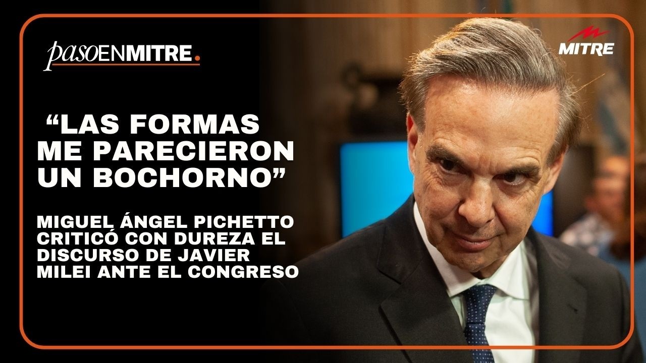 Miguel Ángel Pichetto criticó con dureza el discurso de Javier Milei ante el Congreso: