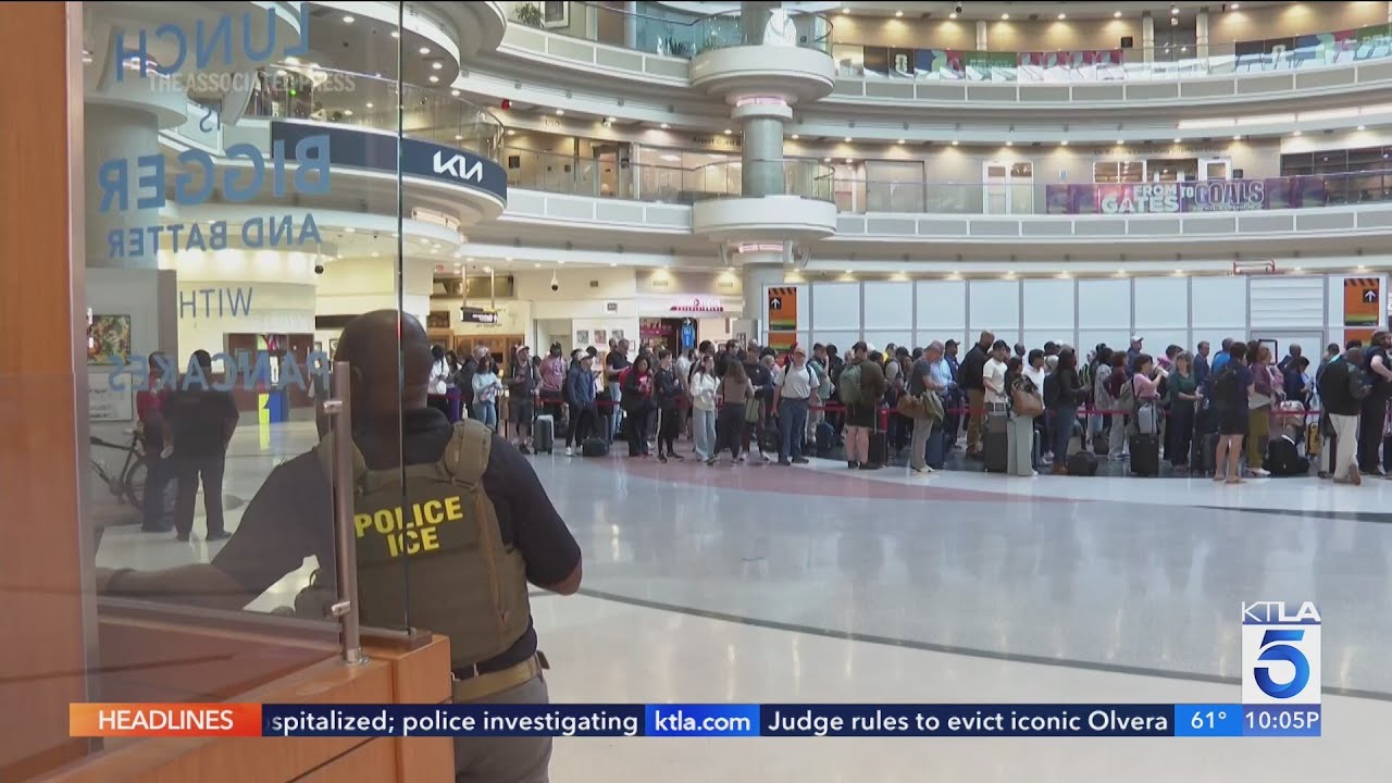 ICE agents deployed to airports
