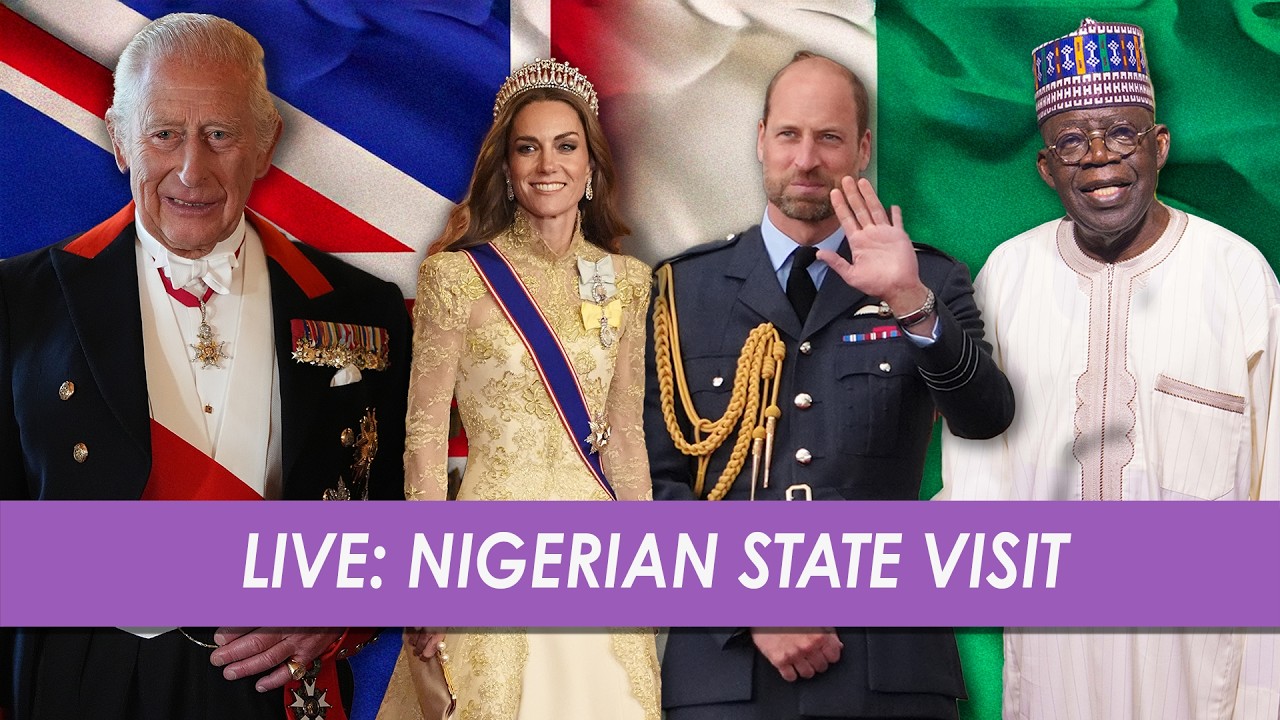 LIVE: The Royal Family Welcome President Bola Tinubu to Windsor | Nigerian State visit