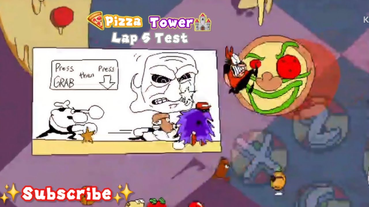 🍕 Pizza Tower 🏰 Lap 5 Test on Tutorial