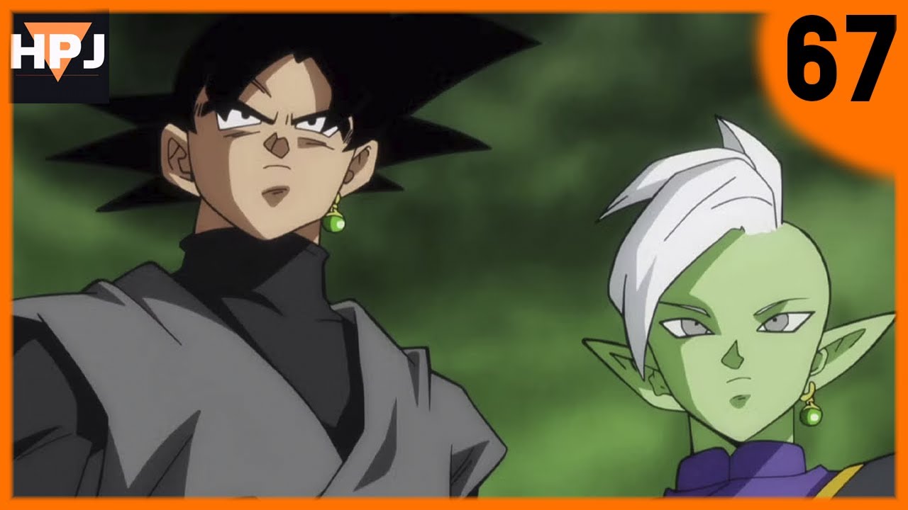 GOKU, VEGETA E TRUNKS ENFRENTAM BLACK E ZAMASU NO FUTURO #67
