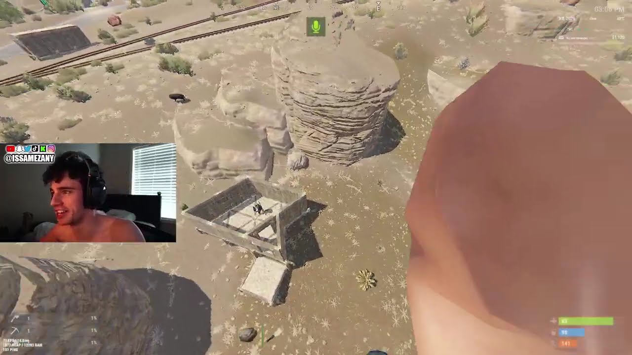 stream sniping streamers on rust