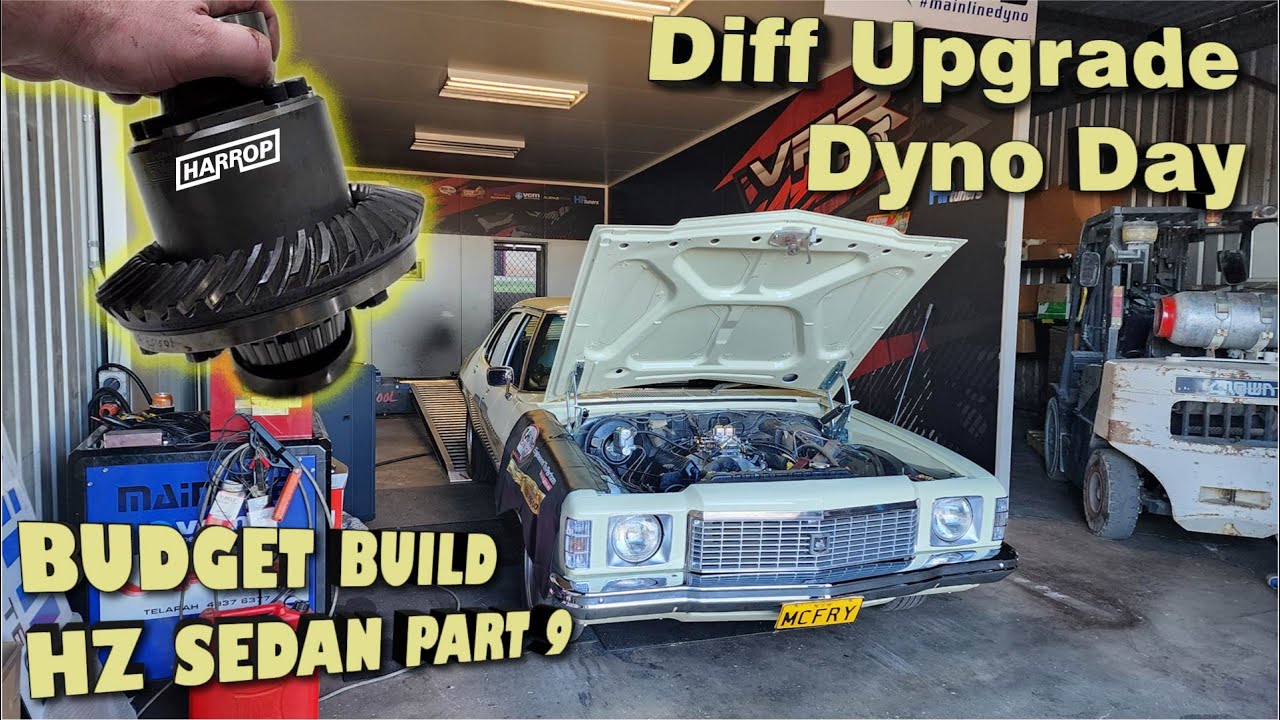 Harrop Truetrac Install 10 Bolt Salisbury Upgrade - Dyno day for the Mighty 308 Project Car 287rwhp