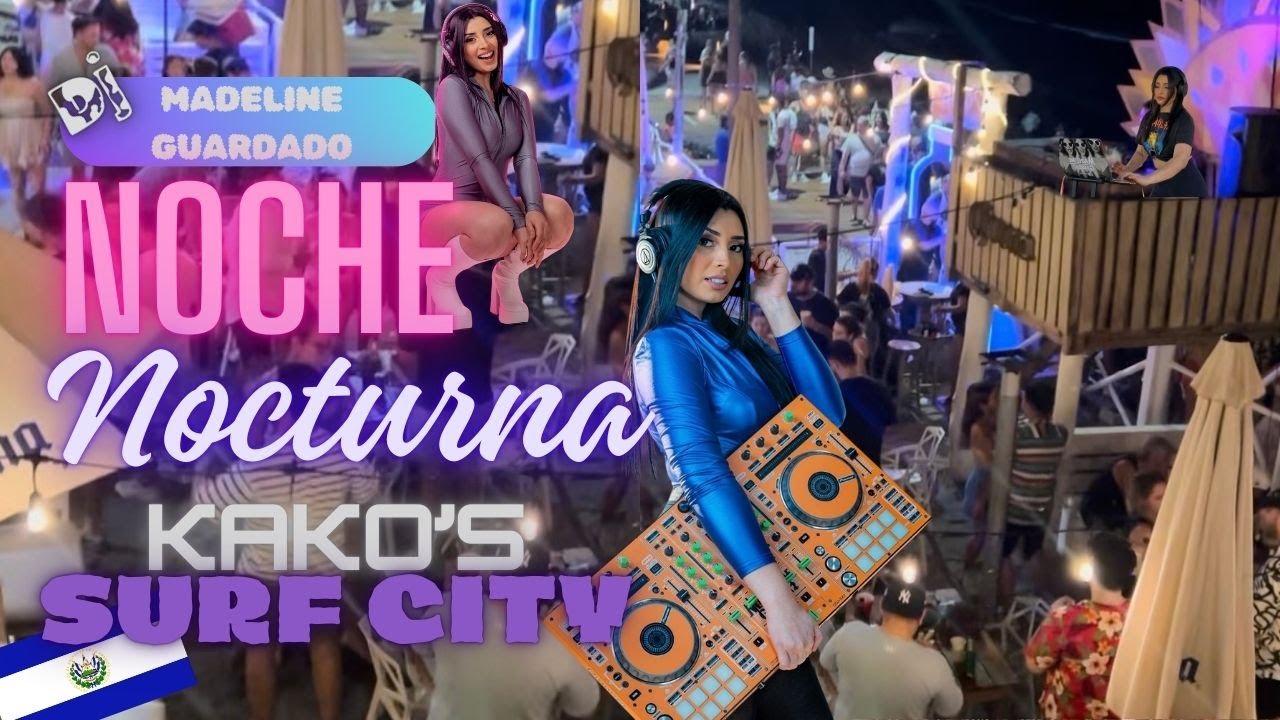 Noche Nocturna Surf City Kako's El Tunco