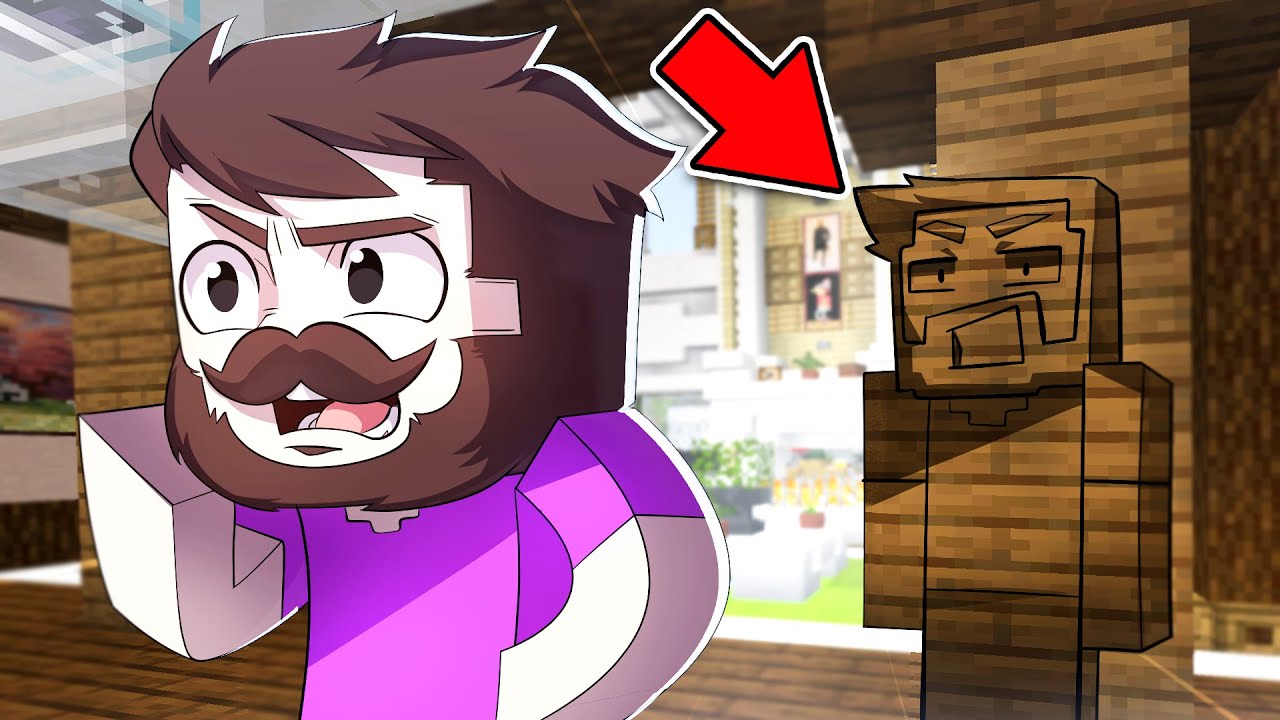 Minecraft Hide And Seek In Plain Sight In A Mansion!
