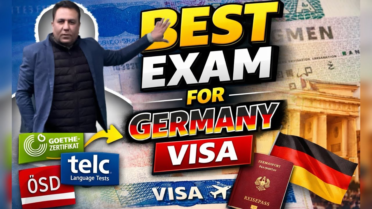 BEST Language Exam for GERMANY VISA 🇩🇪