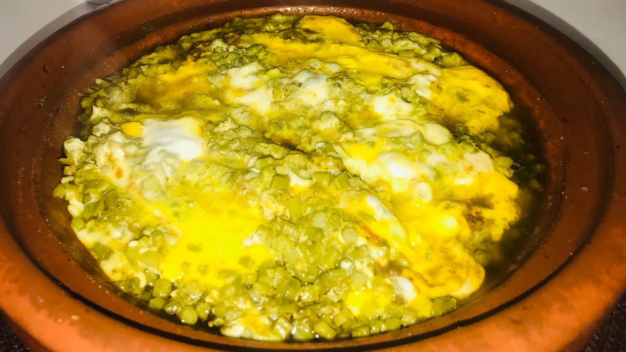 السكوم او براغوش بالبيض صحي ولذيذ وغني بالفيتامينات ورائع فالمذاقcuire des asperges verte