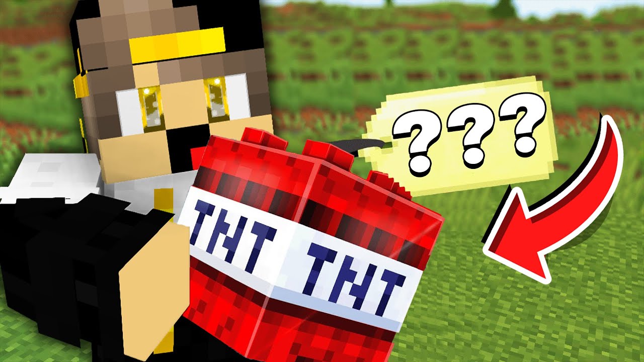 ماين كرافت ولكن صنعت TNT جديدة و خارقة ( TNT الهكر ) !!!🔥🔥