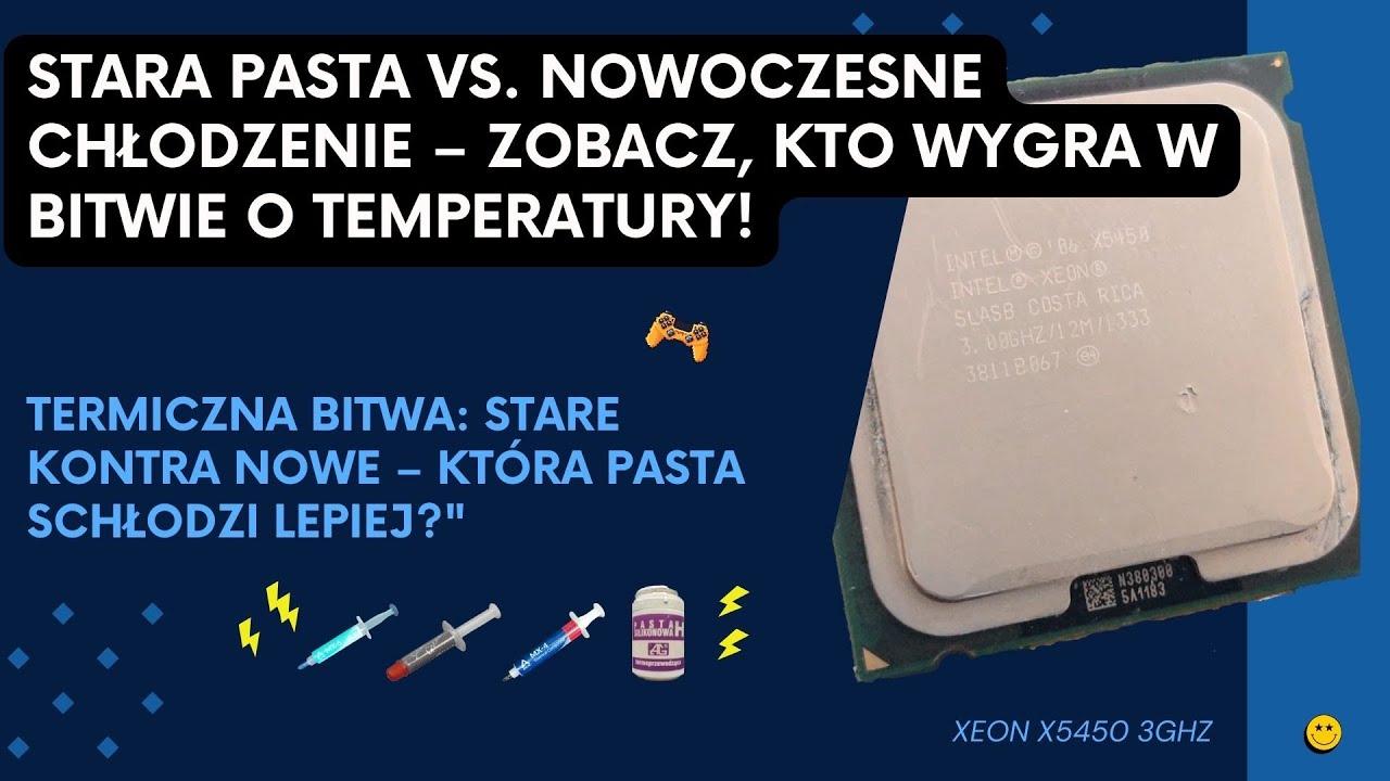 Test 20-letniej pasty termoprzewodzącej vs. MX4, MX6 i... fluks?! 🔥 Kt&oacute;ra wygra?