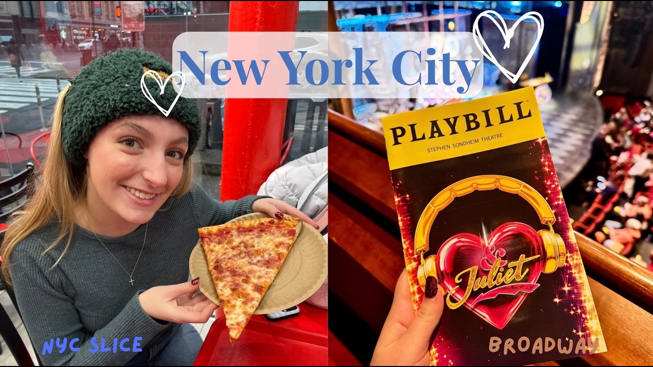 First trip of 2026!! broadway show, dinner over times square + more :)