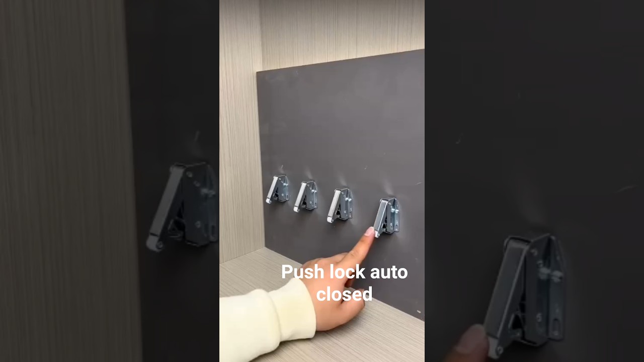 Push lock auto closed