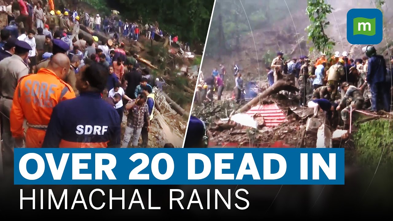 Himachal Rains Update: Many Trapped After Temple Collapses In Shimla | Cloudburst Kills 7 In Solan