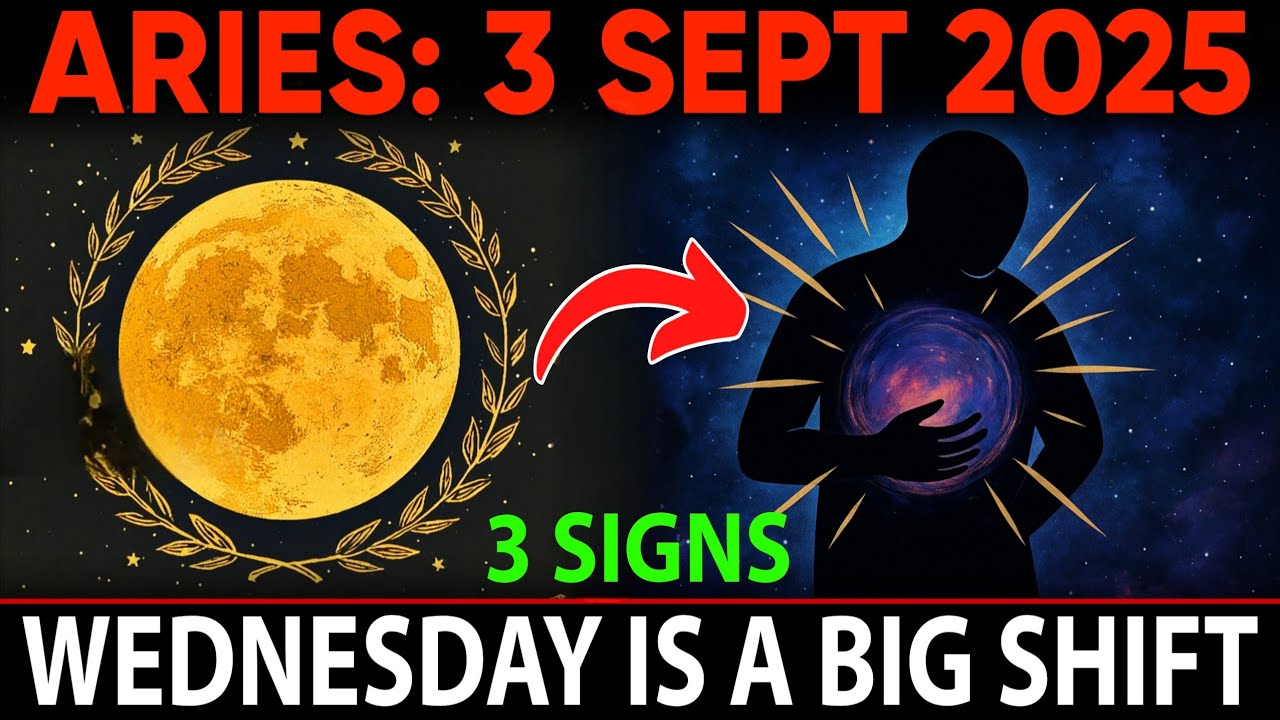 Aries September 3, 2025 🚨 3 Shocking Signs Your Destiny Is About to Change Forever!
