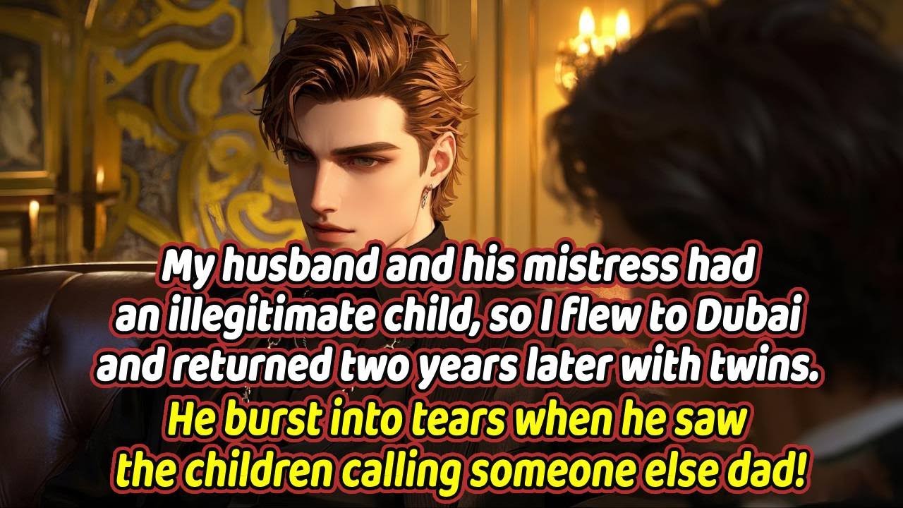After my husband's affair child, I fled to Dubai, returning with twins who called another dad-he..