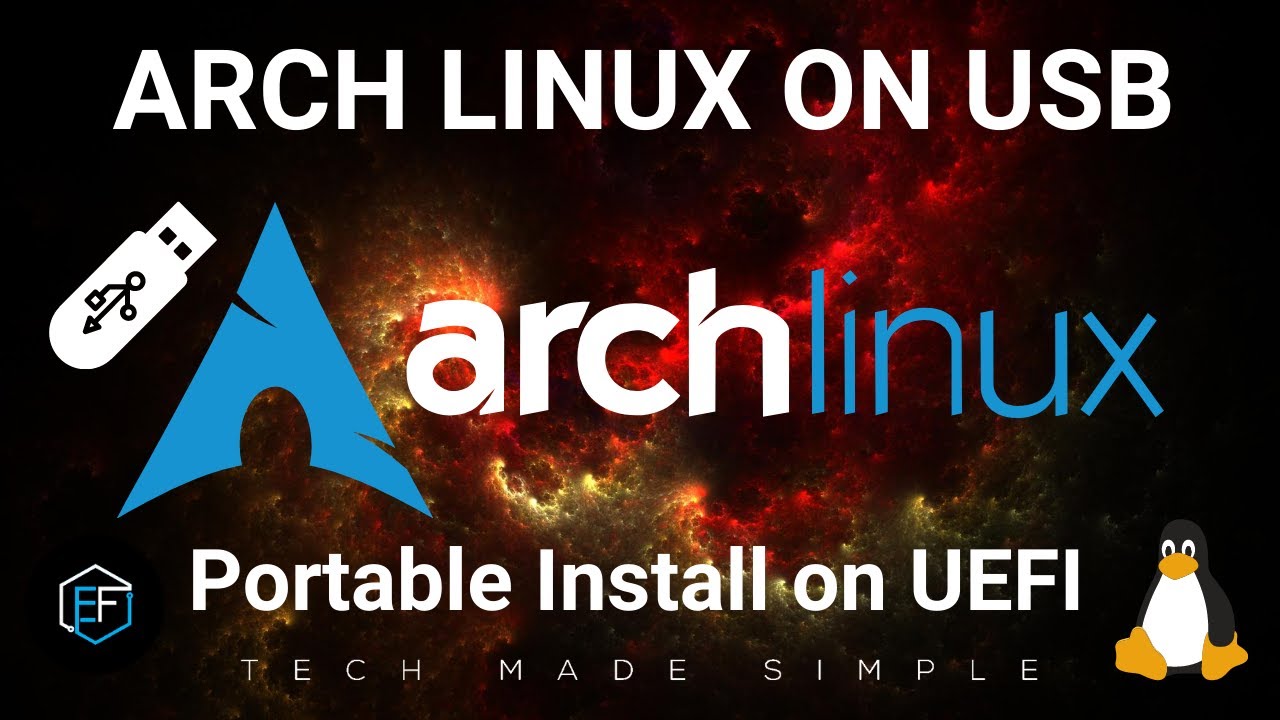 Arch Linux on a USB Stick