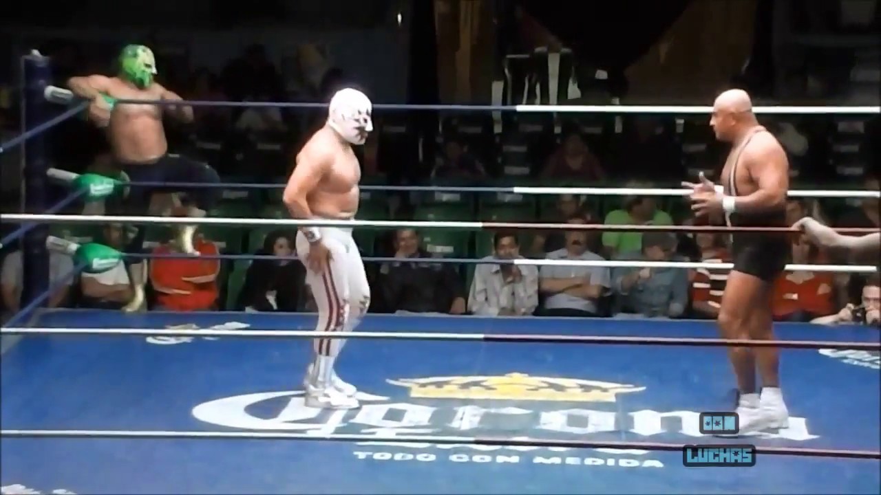 Lucha de Maestros - Solar y Valiente vs Negro Navarro y Virus
