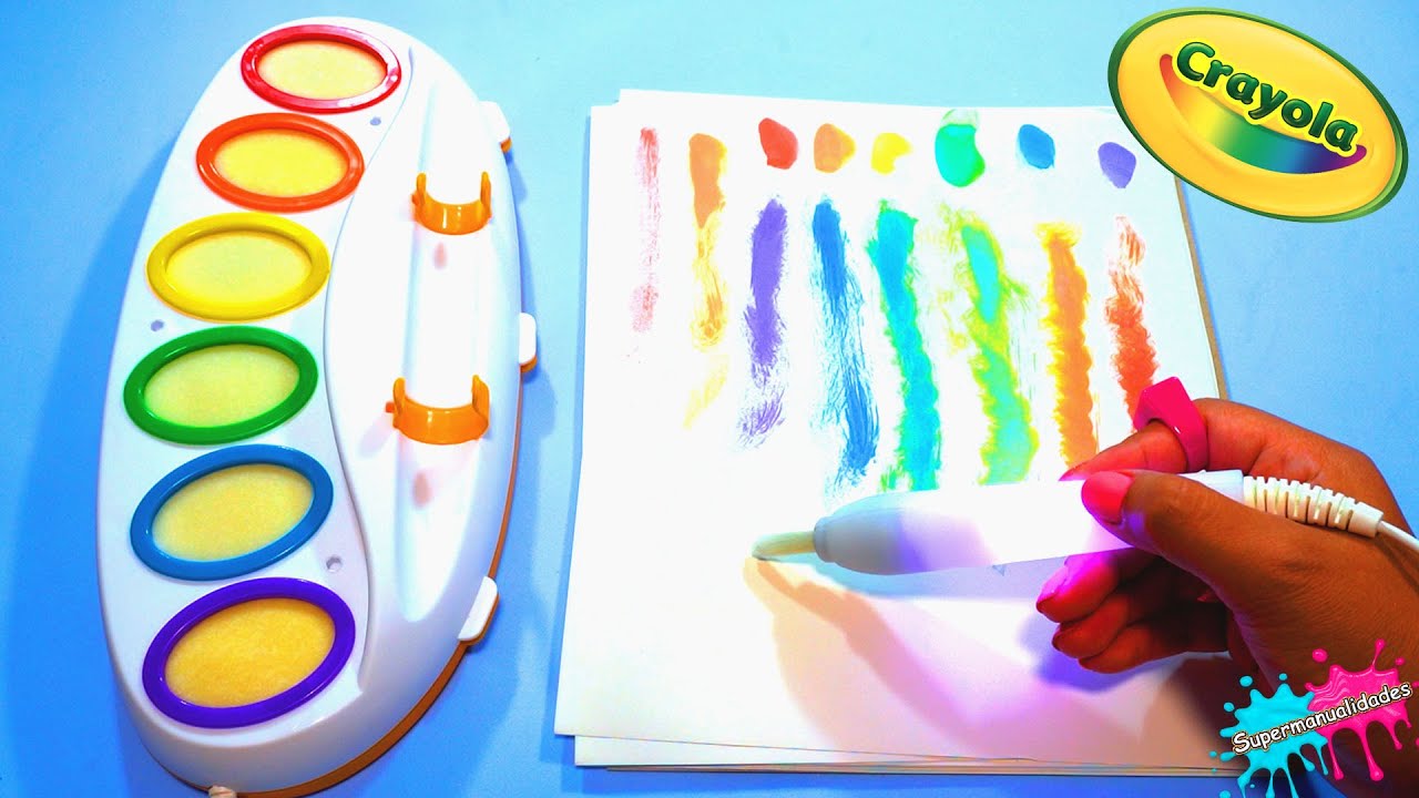 Pintura m&aacute;gica de Crayola (Color Wonder Mess Free) - Supermanualidades