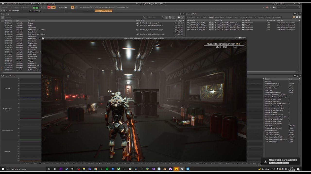 Unreal & Wwise Sound Design Challenge: Dead Space Inspired Environmental Audio