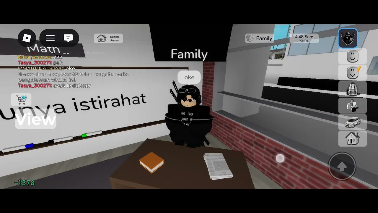 Wkwkwkwk jadi guru di brookhaven - Roblox 2026 